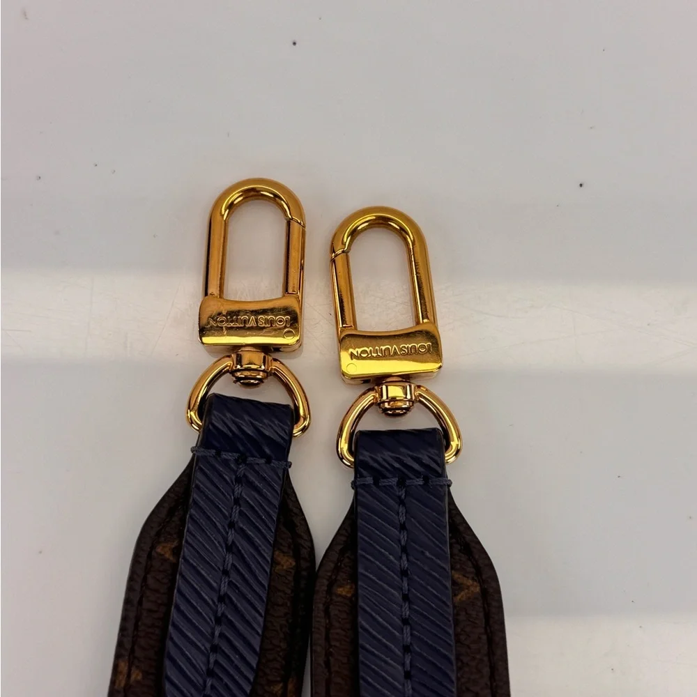 Louis Vuitton Monogram Blue Epi Bandouliere Strap
